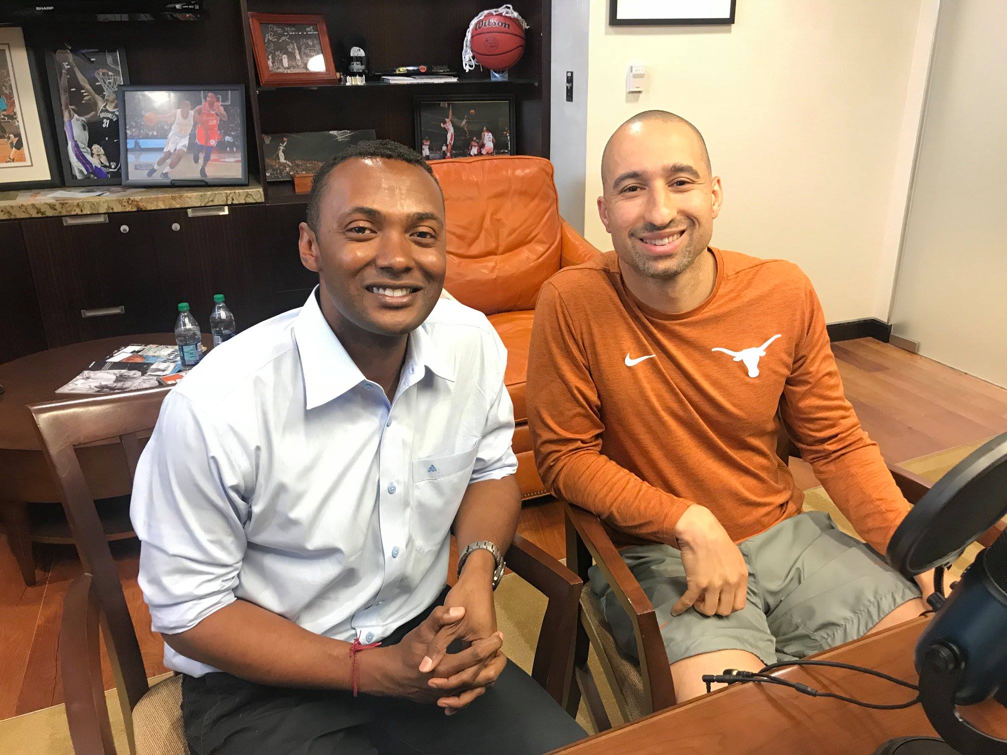 Dr. Brown With Coach Shaka Smart